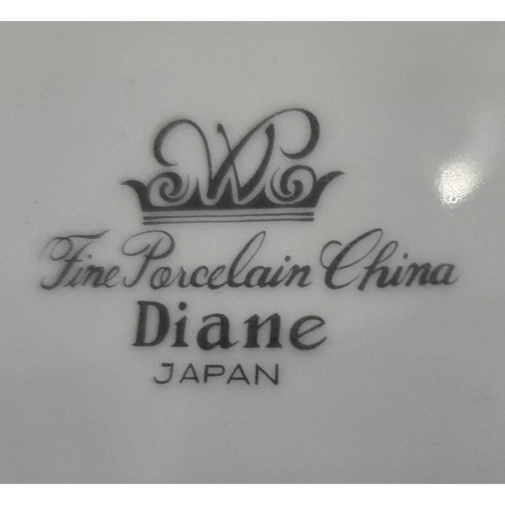 Bone‎ China Dinner Plate Vintage Diana Discontinued Japan 1960's-80's
